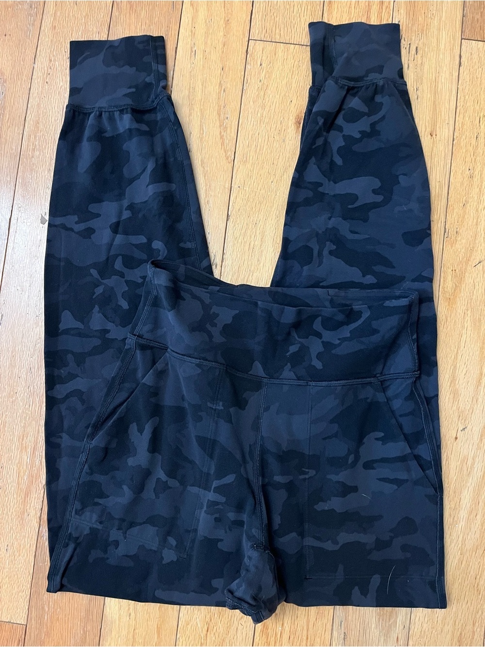 Lululemon Align Jogger 28 Inch Heritage 365 Camo Deep Coal Multi Size 4 - Picture 2 of 6